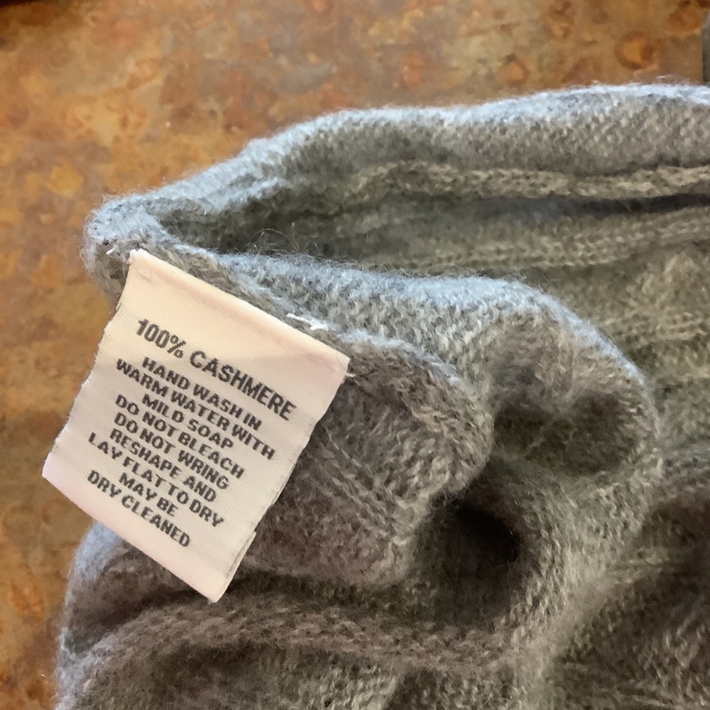 Barcelino San Francisco 100% cashmere cabled cardigan - Picture 6 of 7
